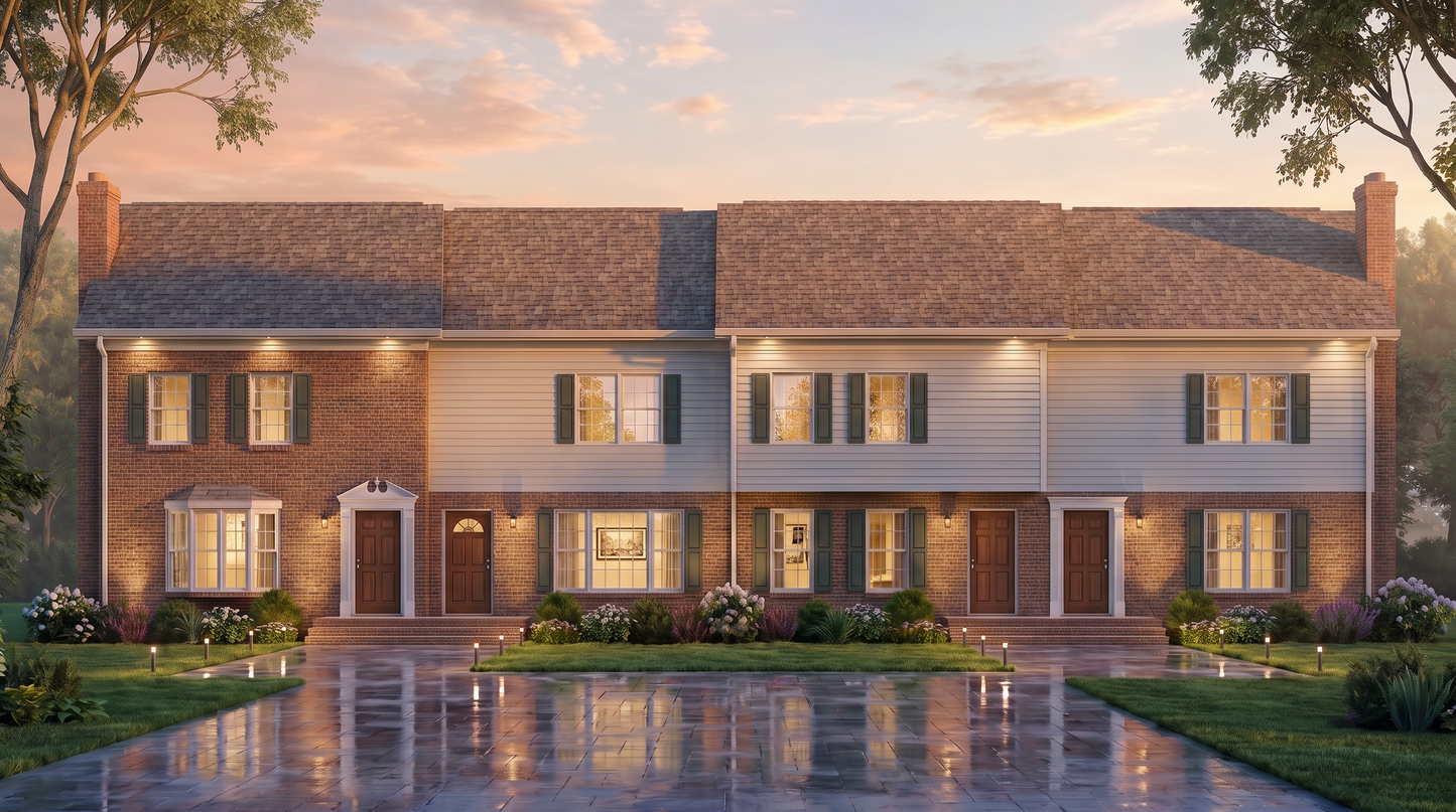 Harrison Quadplex House Plan