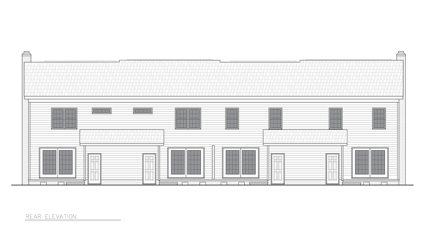 Harrison Quadplex House Plan