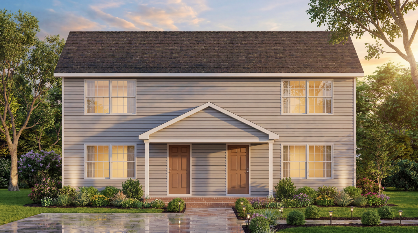 Hawke Duplex House Plan