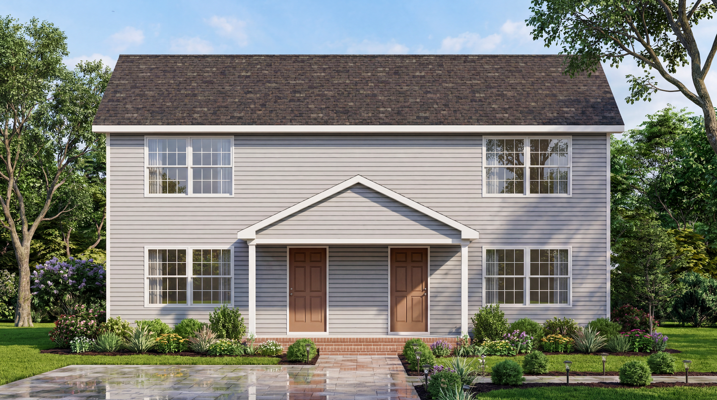 Hawke Duplex House Plan