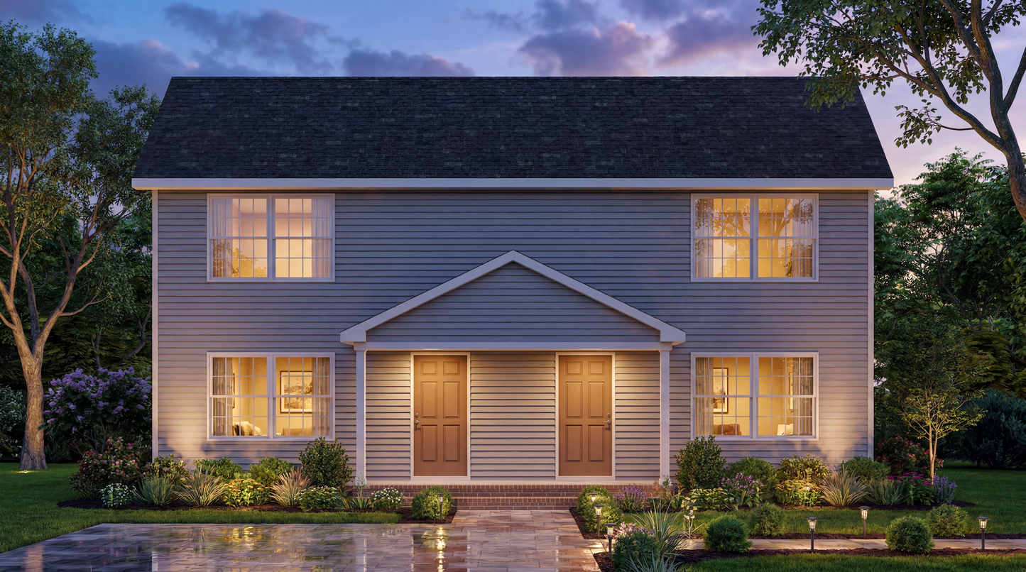 Hawke Duplex House Plan