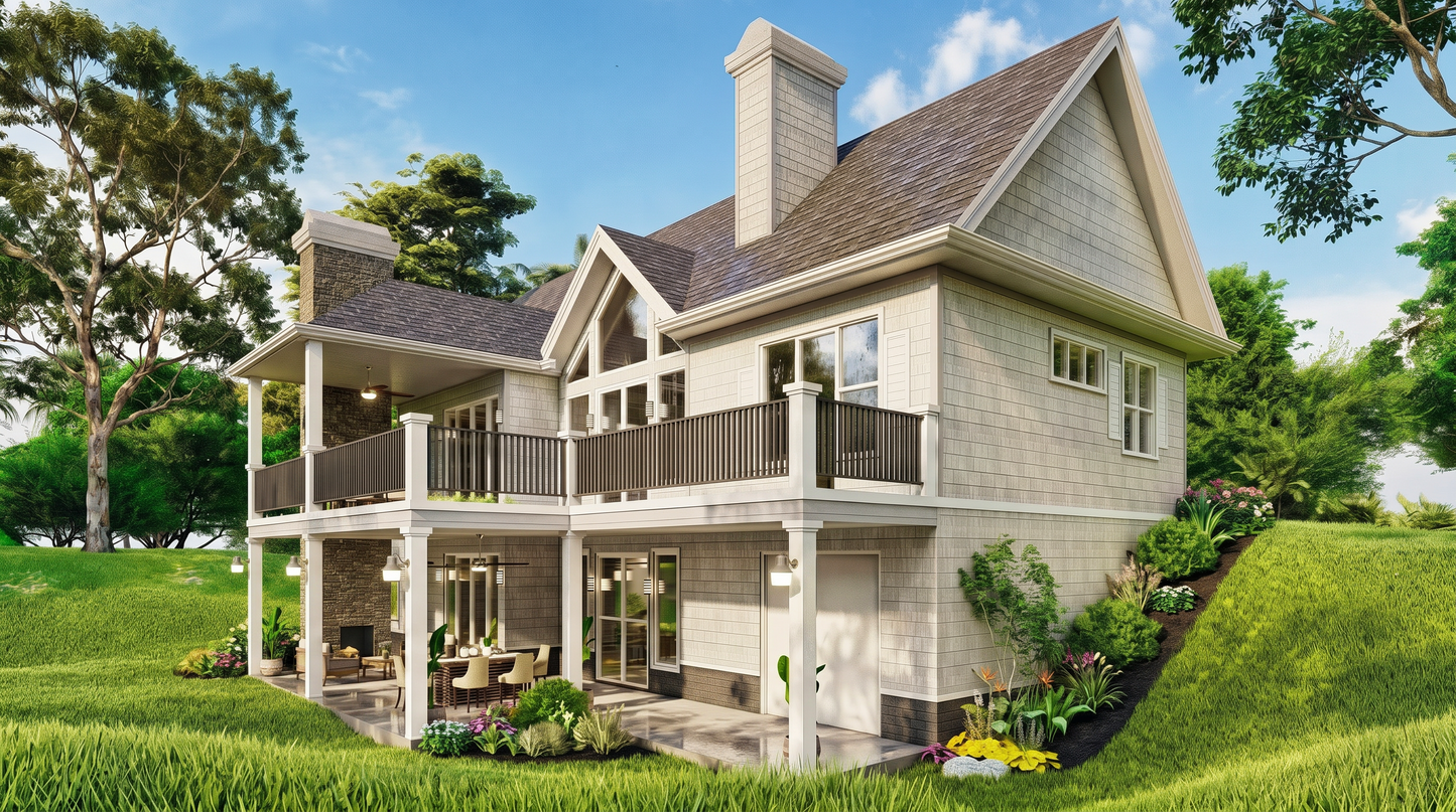 19010 Montana Cabin B House Plan