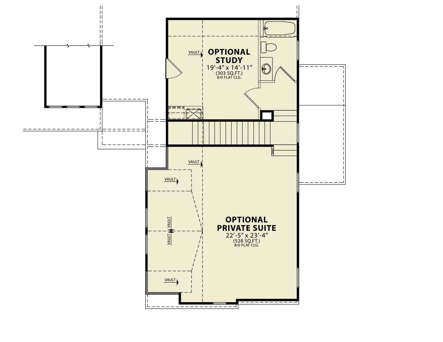 OPT. PRIVATE SUITE-OPTIONAL-STUDY - 20116 Floor_Plan