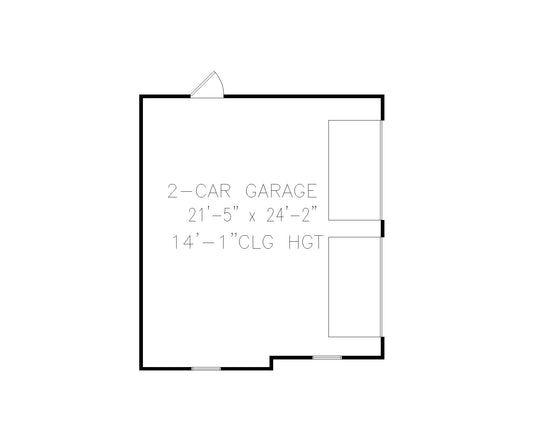 GARAGE FLOOR PLAN - 22049 Floor_Plan