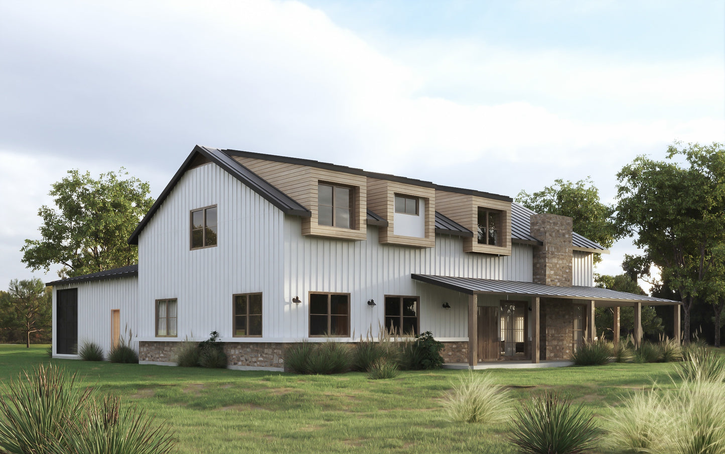 Modern  Barndominium