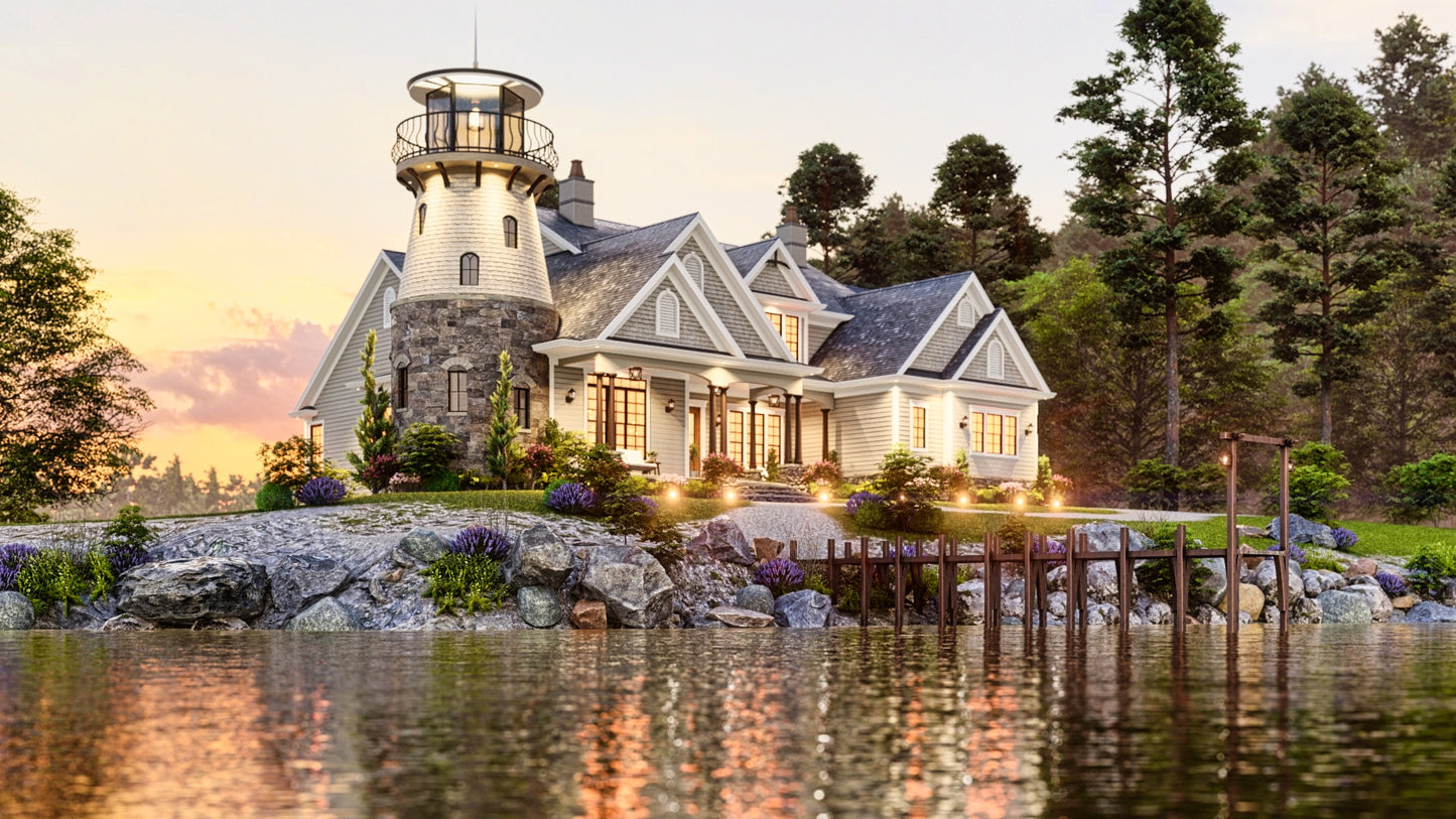 The Beacon Bluff Lighthouse